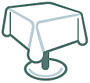 Wholesale & Restaurant Table Linens Icon